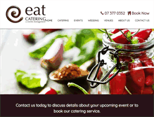 Tablet Screenshot of eatcatering.co.nz